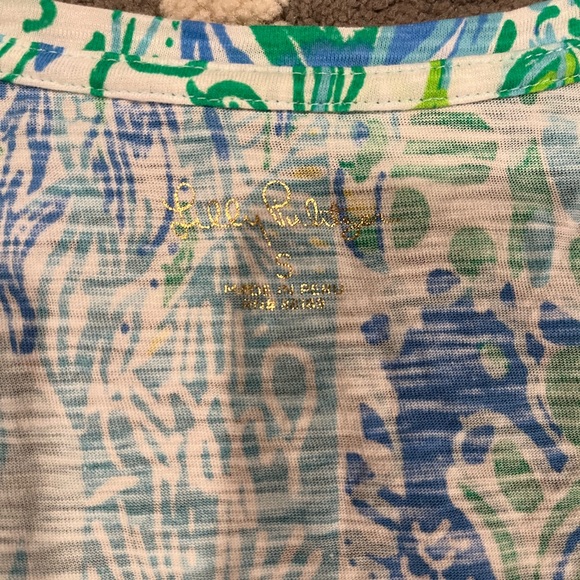 EUC Lilly Pulitzer Etta top - Picture 2 of 2
